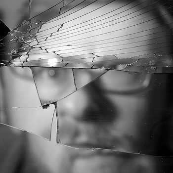 The final selfie represents self-awareness as reflecting on someone's inner self - thoughts, motivations, and feelings. However, if we have an incorrect view of ourselves, then our introspection can cause more harm than good.